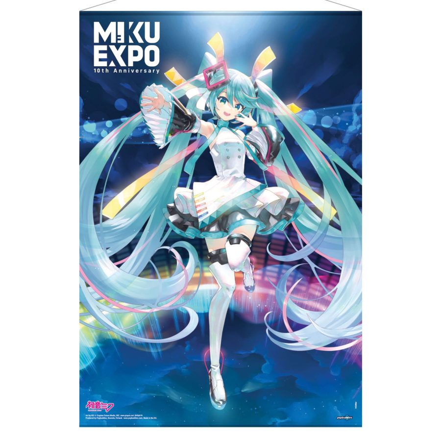 Hatsune Miku Wallscroll Miku Expo 10th Anniversary Limited Edition 61 x 91 cm