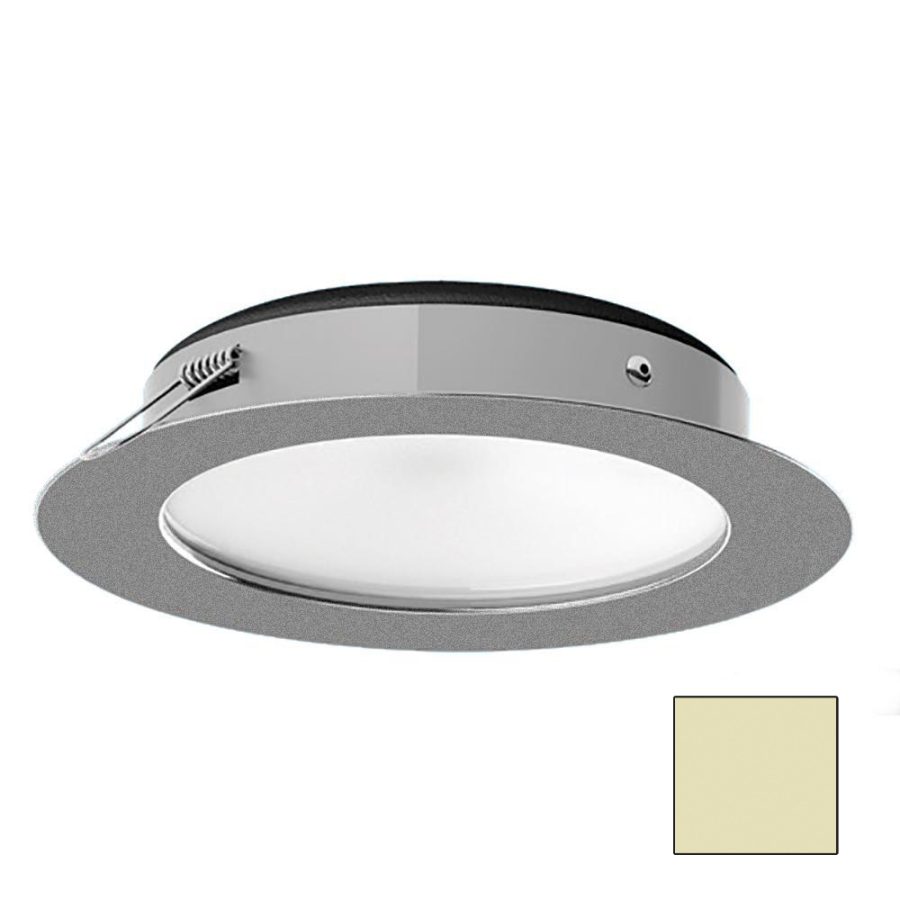 I2SYSTEMS A526-41CBBR APEIRON PRO XL A526 - 6W SPRING MOUNT LIGHT - WARM WHITE - BRUSHED NICKEL FINISH