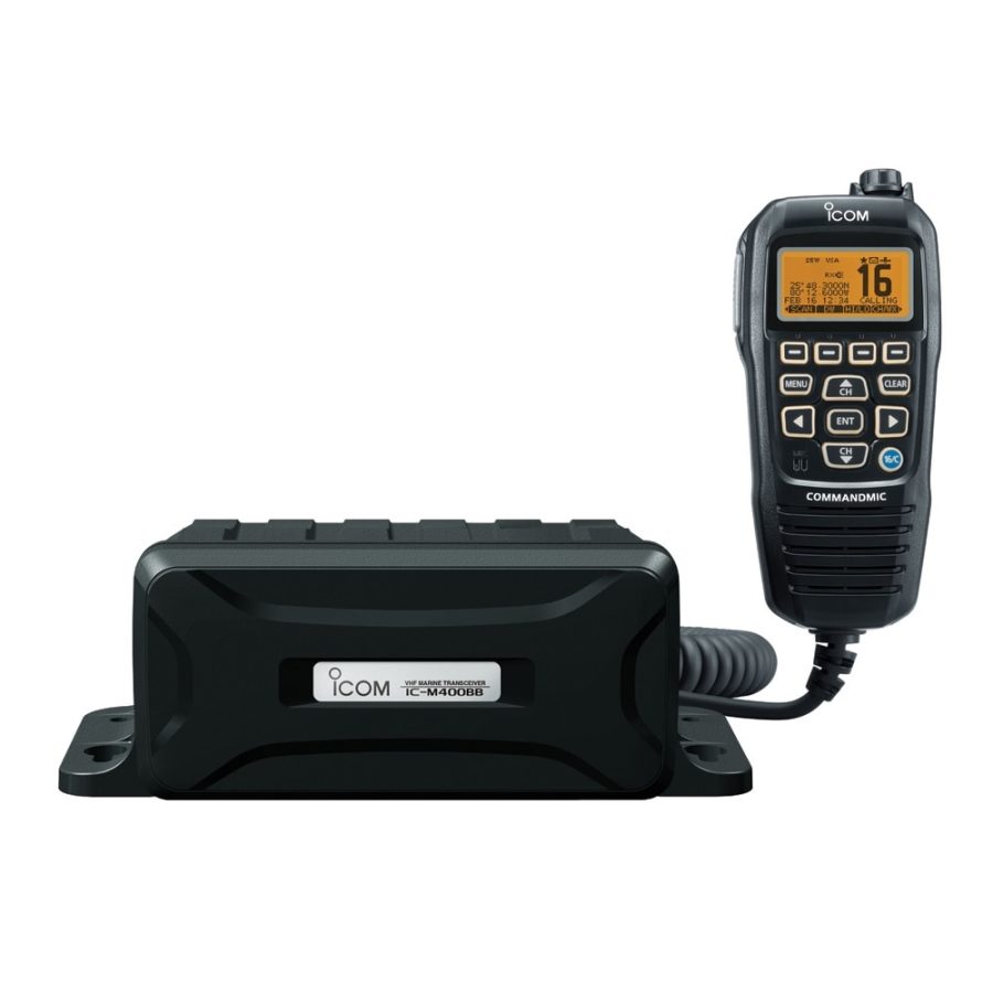 ICOM M400BB Black Box VHF With HM195 Black