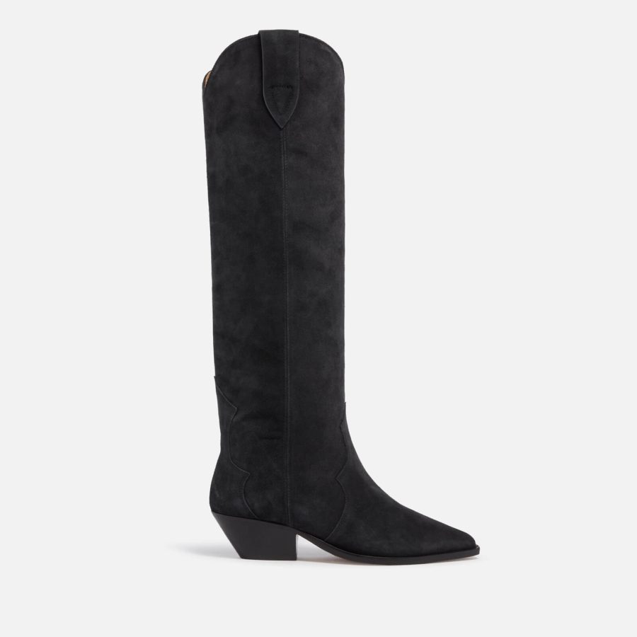 Isabel Marant Denvee Suede Knee Boots - UK 3