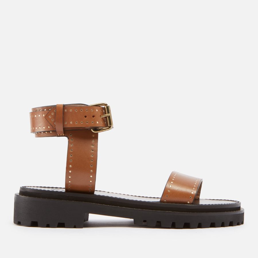 Isabel Marant Women's Breena Leather Sandals - UK 6