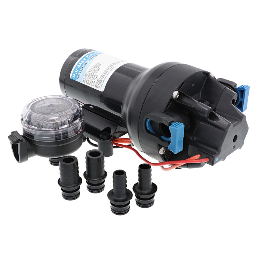 JABSCO P501J-118S-3A PAR-MAX HD5 HEAVY DUTY WATER PRESSURE PUMP - 12V - 5 GPM - 60 PSI