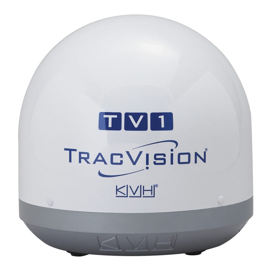 KVH 01-0372 TRACVISION TV1 EMPTY DUMMY DOME ASSEMBLY