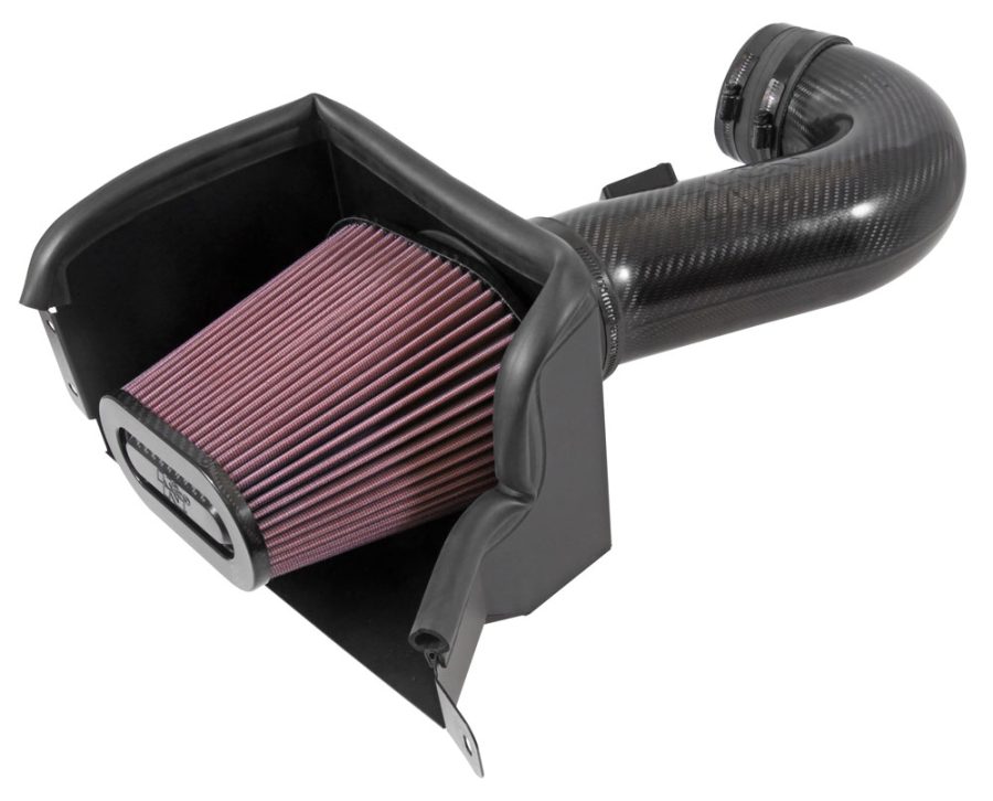 K&N FILTER 633090 Cold Air Intake Kit: Increase Acceleration & Engine Growl, Guaranteed to Increase Horsepower up to 51HP: Compatible with 6.2L, V8, 2015-2018 Chevy Corvette Z06, 63-3090