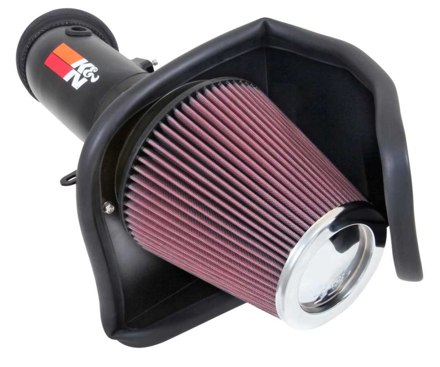 K&N FILTER 692550TTK Cold Air Intake Kit: Increase Acceleration & Engine Growl, Guaranteed to Increase Horsepower up to 39HP: Compatible with 6.2L, V8, 2015-2016 Dodge (Charger, Challenger), 69-2550TTK