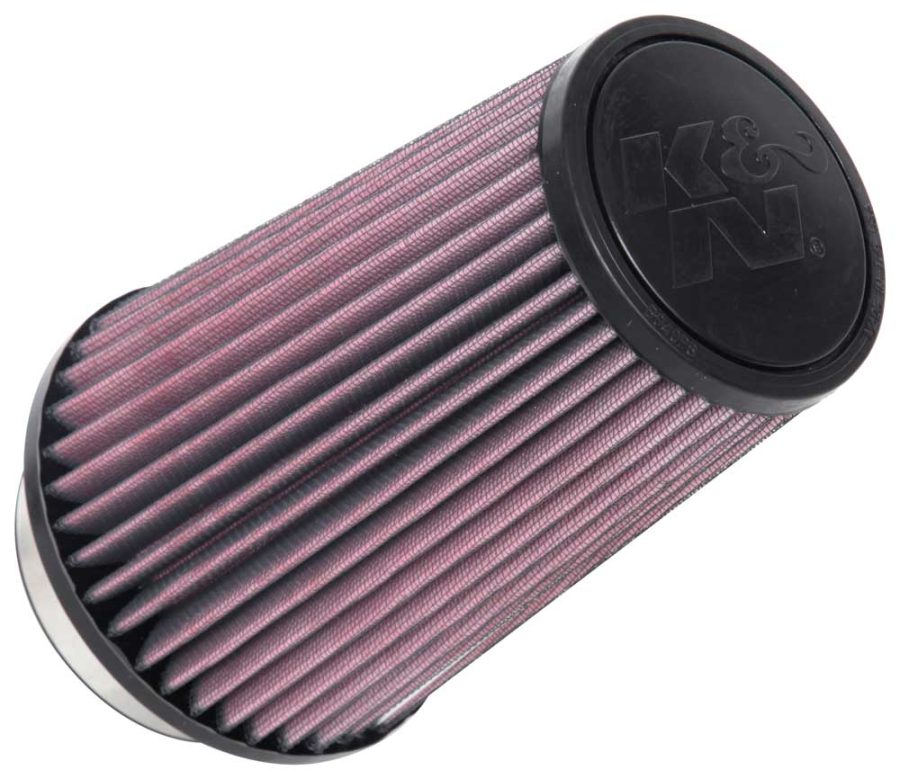 K&N FILTER RU1045 Universal Clamp-On Air Intake Filter: High Performance, Premium, Washable, Replacement Filter: Flange Diameter: 3.5 In, Filter Height: 8 In, Flange Length: 1.25 In, Shape: Round Tapered, RU-1045