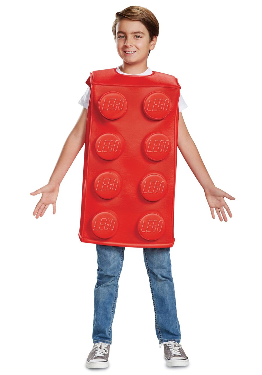 Kid's Lego Red Brick Costume
