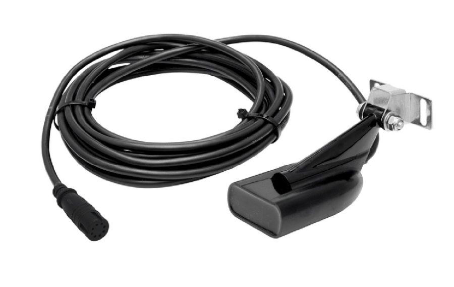 LOWRANCE 000-15640-001 HDI Transom HDI Transducer with Temp 8-Pin 83/200/455/800kHz