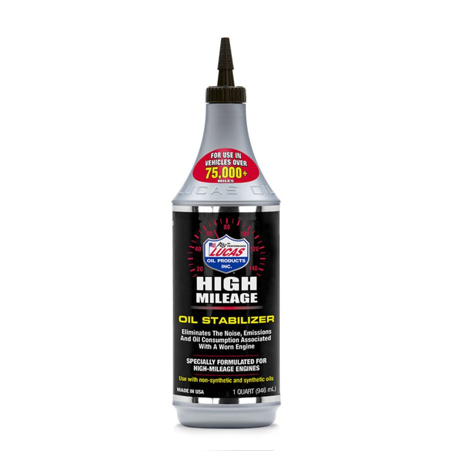 LUCAS OIL 10118 High Mileage Oil Stabilizer 1 Quart