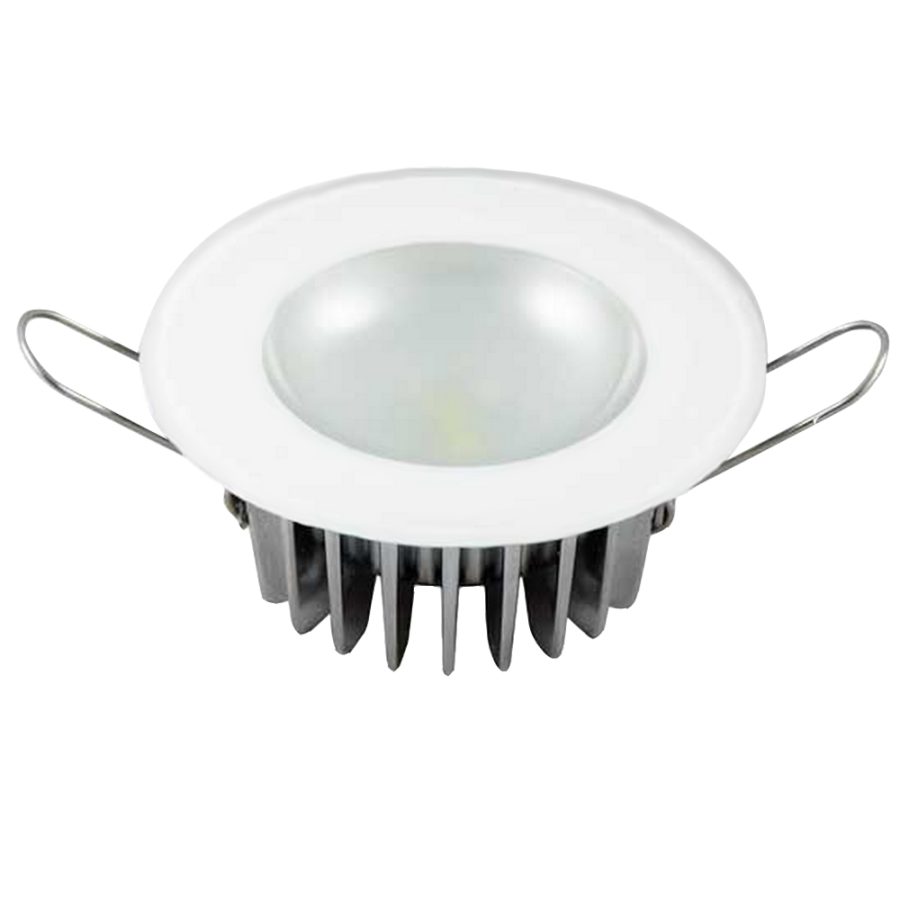 LUMITEC 113199 MIRAGE - FLUSH MOUNT DOWN LIGHT - GLASS FINISH/NO BEZEL - WARM WHITE DIMMING