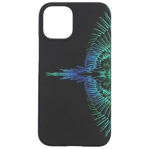 MARCELO BURLON Neon Blue Wings iPhone 12 Case