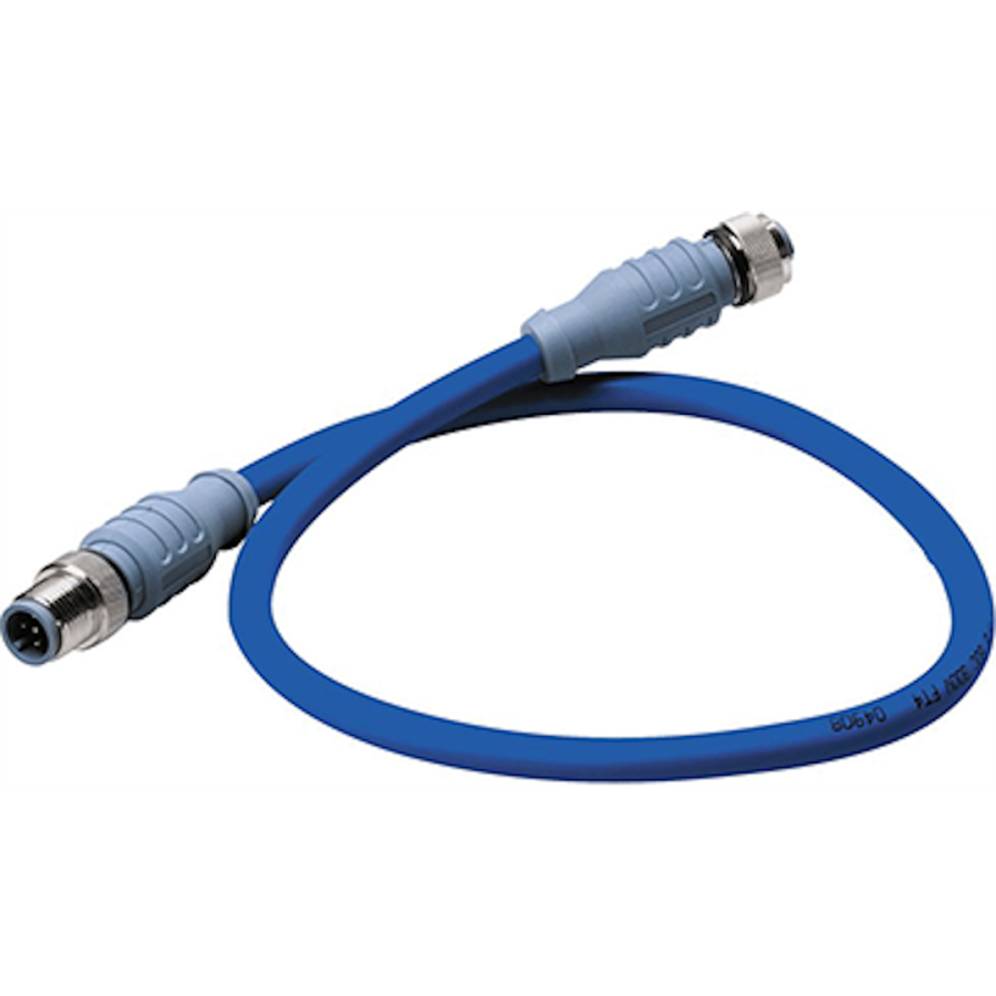 MARETRON DMDB1DF040 DM-DB1-DF-04.0 Mid Double Ended Cordset, 4 m, Blue