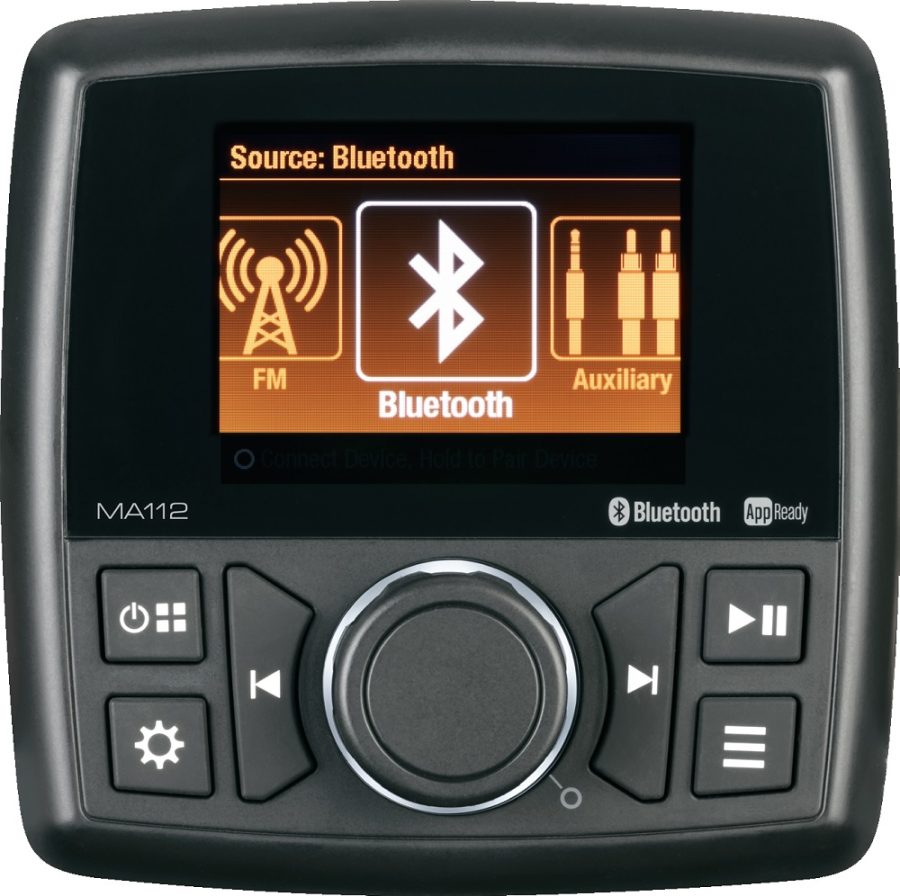 MARINE AUDIO MA112 Stereo AM/FM/USB with Bluetooth 160 Watts - 4x40w