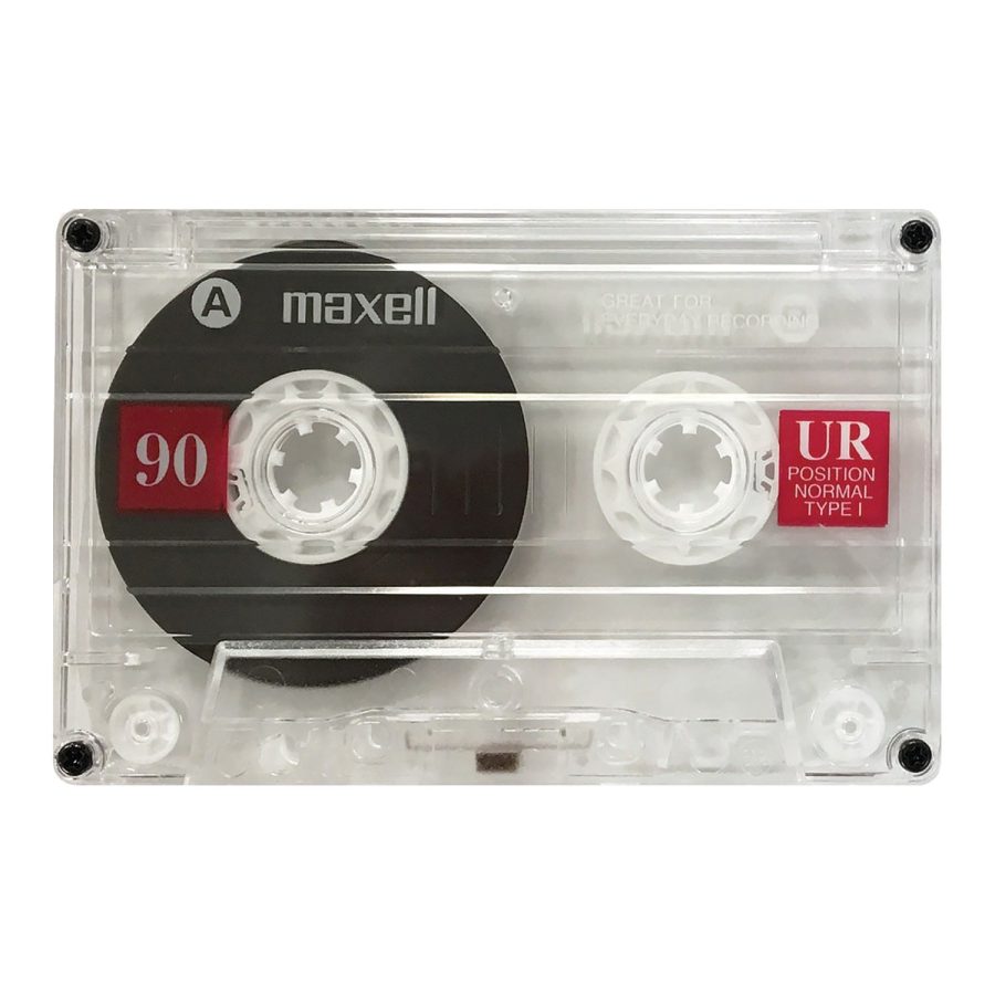 MAXELL 108562 UR90 Cassette Tapes (5 Pack)