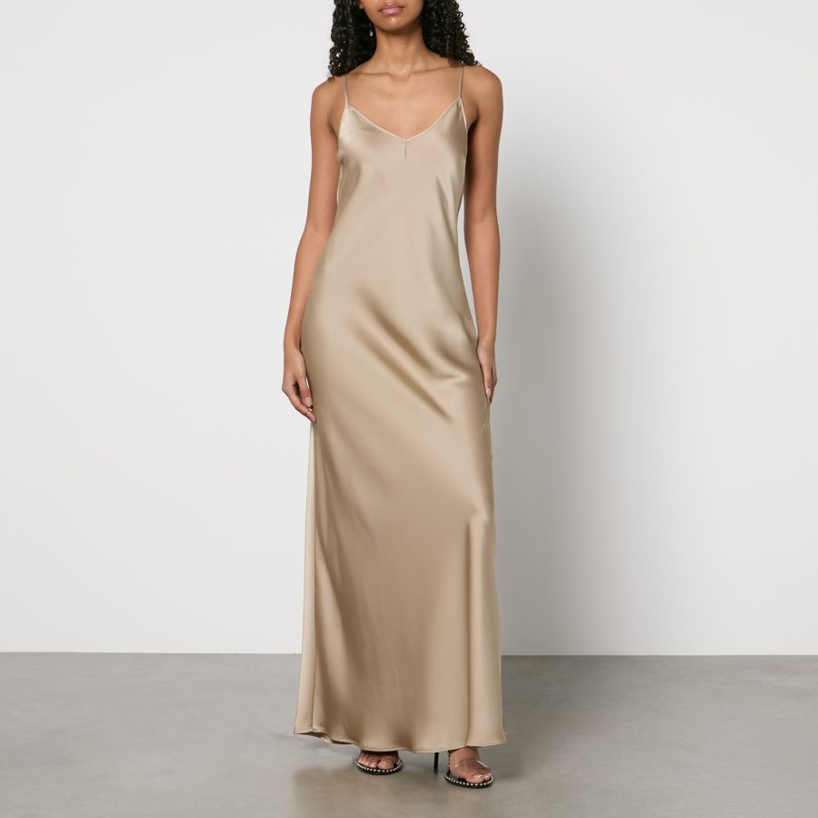 MAX&Co. Valais Satin Maxi Dress - UK 10