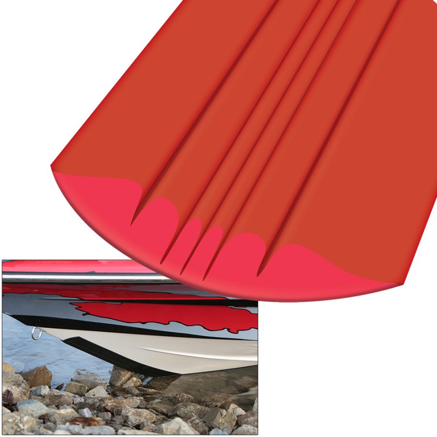 MEGAWARE 20811 KEELGUARD- 11FT - RED