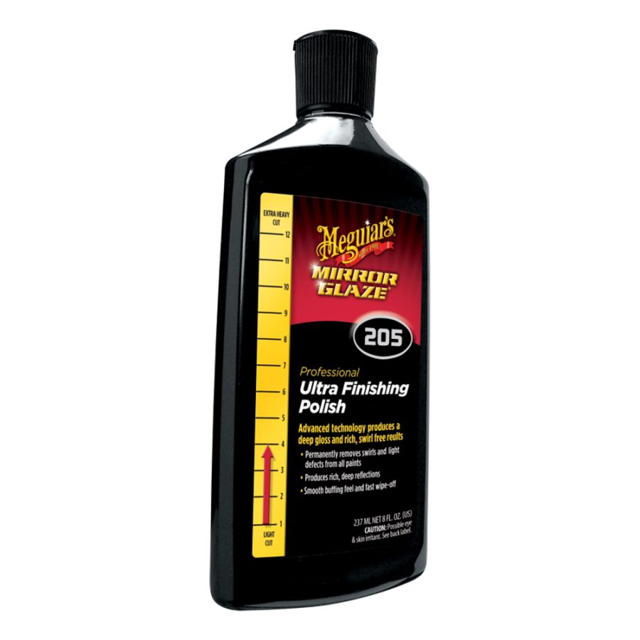 MEGUIARS M20508 MIRROR GLAZE ULTRA FINISHING LIQUID POLISH - 8OZ