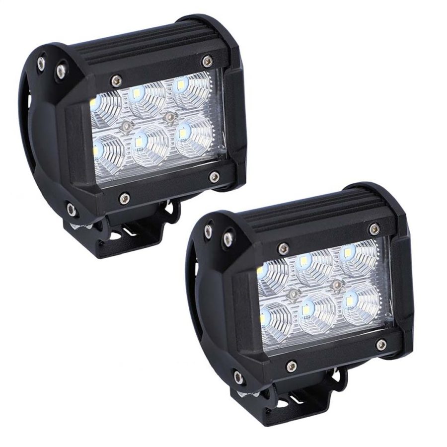 METRA DLCL1 Daytona Lights - 4 INCH 6 LED Cube Light - Dual Row (DL-CL1)