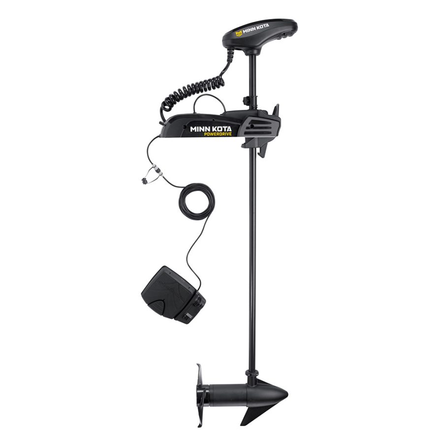 MINN KOTA 1358441 POWERDRIVE 45/FP 12V 45LB 48 INCH W/FOOT PEDAL