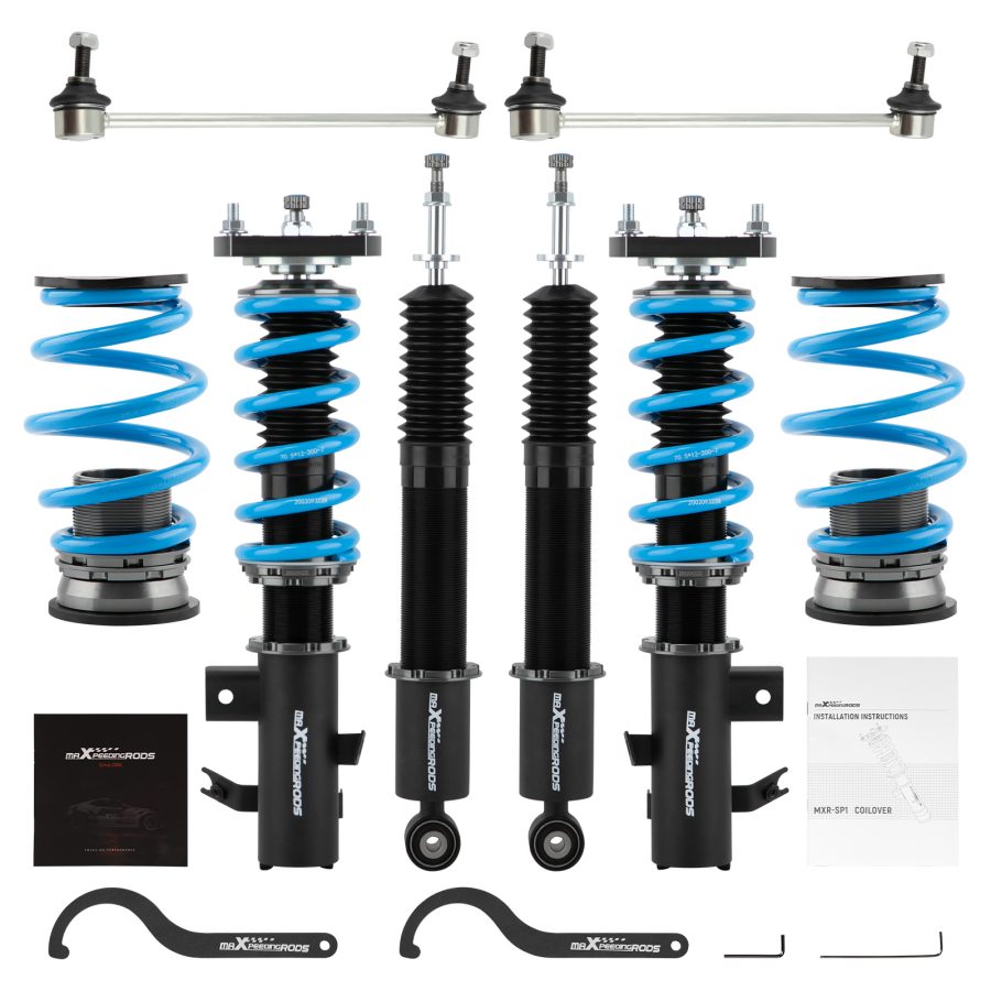 MaXpeedingrods COT6 Adjustable Coilover Lowering Kit compatible for Honda Civic 2012-2015