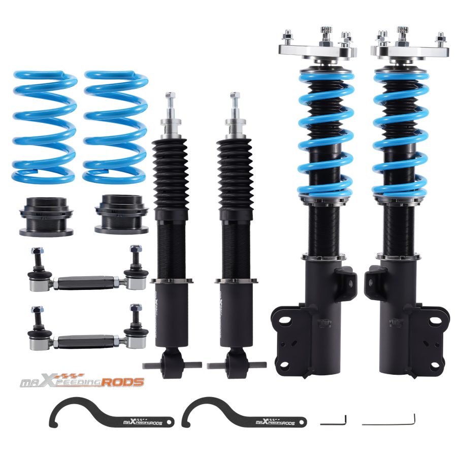 MaXpeedingrods COT6 Adjustable Coilovers Lowering Kit compatible for Ford Mustang 2015-2023