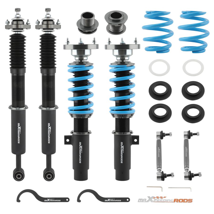 MaXpeedingrods COT6 Coilover Suspension Damper Kitcompatible compatible for BMW M3 E46 01-06 lowering kit