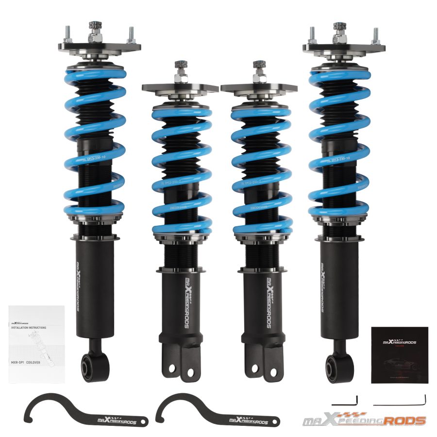 MaXpeedingrods COT6 Coilover Suspension Kit compatible for INFINITI G37 COUPE 2008-2013 V36 lowering kit