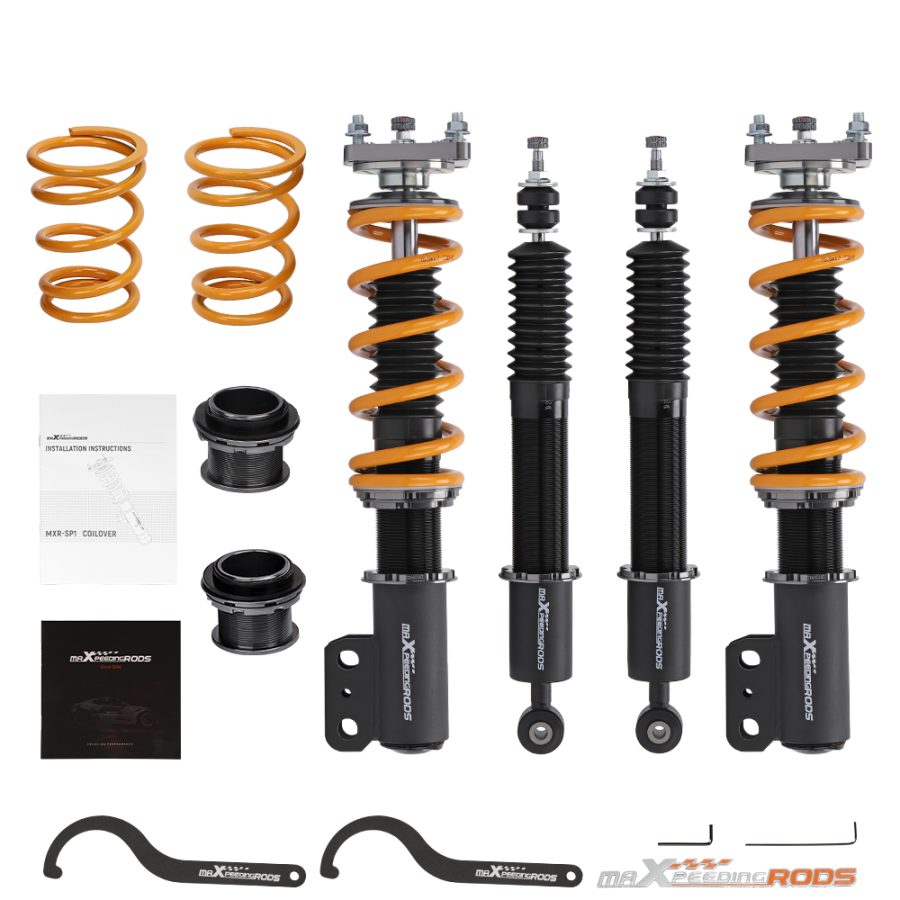 MaXpeedingrods COT6 Damper Coilovers Spring Kit compatible for Ford Mustang 4th 1994-2004 lowering kit