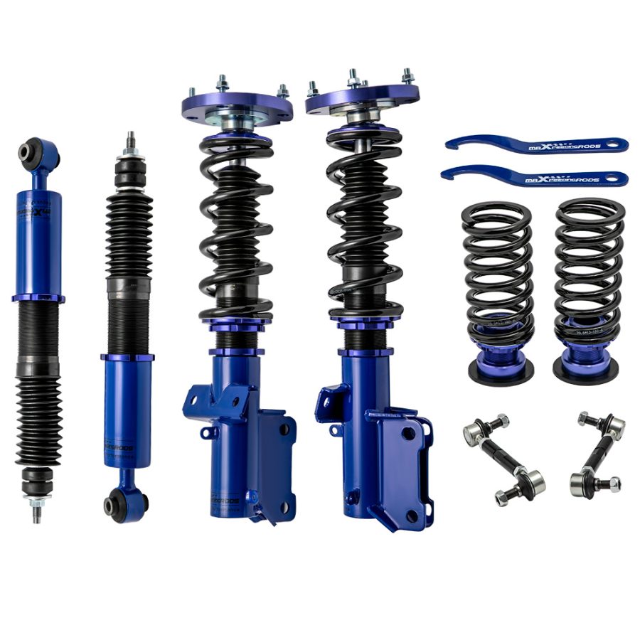 MaXpeedingrods Coilovers Shocks Struts KitCompatible compatible for Buick Centurion 1973 V8 5.7L Compatible for Chevrolet Vega 1971 lowering kit