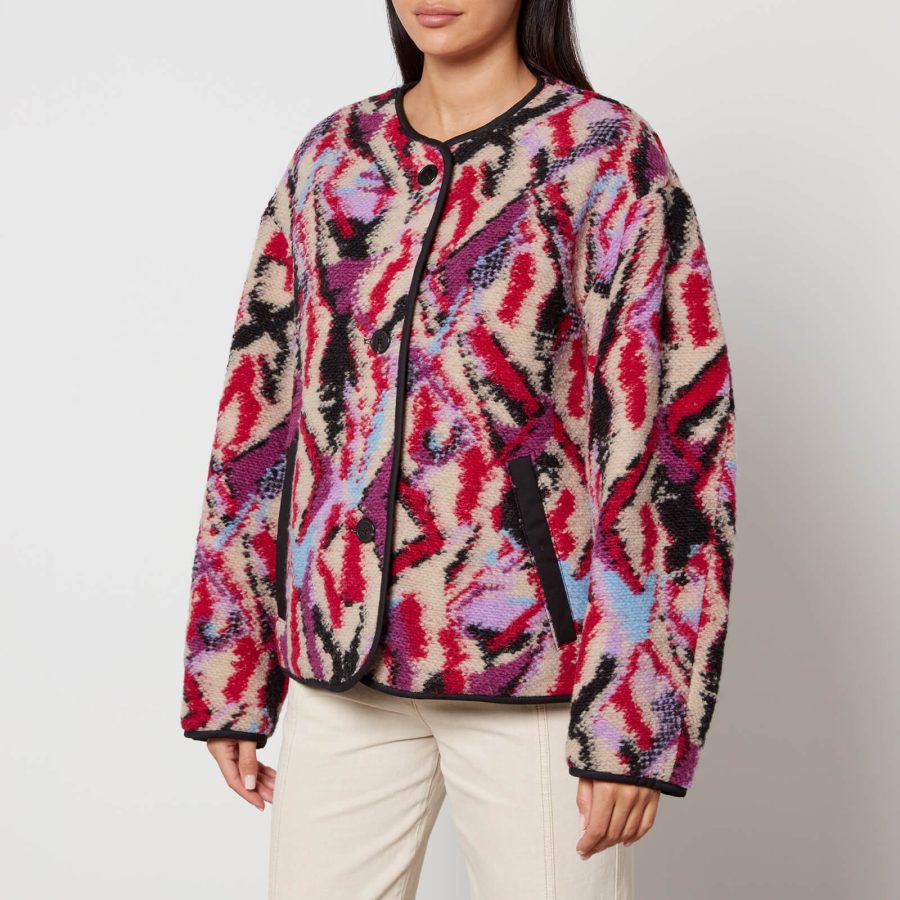 Marant Etoile Himala Reversible Fleece and Quilted Shell Jacket - FR 40/UK 12