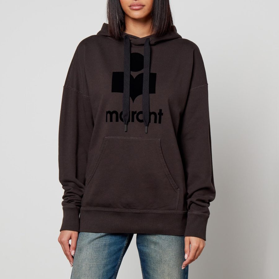 Marant Etoile Mansel Cotton-Blend Hoodie - FR 34/UK 6