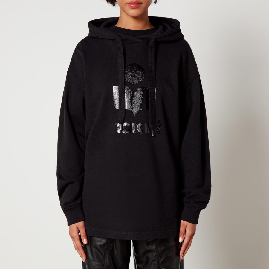 Marant Etoile Marly Cotton-Blend Jersey Hoodie - FR 36/UK 8