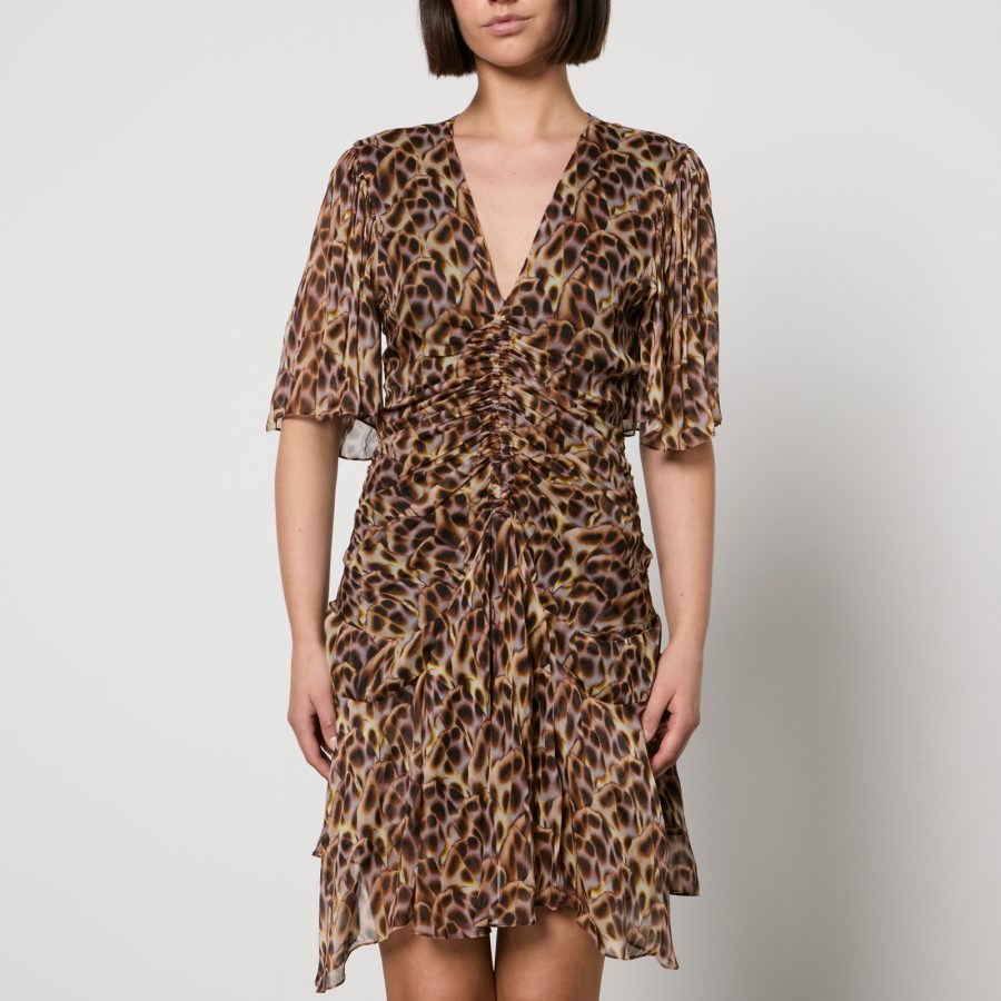 Marant Etoile Vivienne Printed Midi Dress - FR 36/UK 8