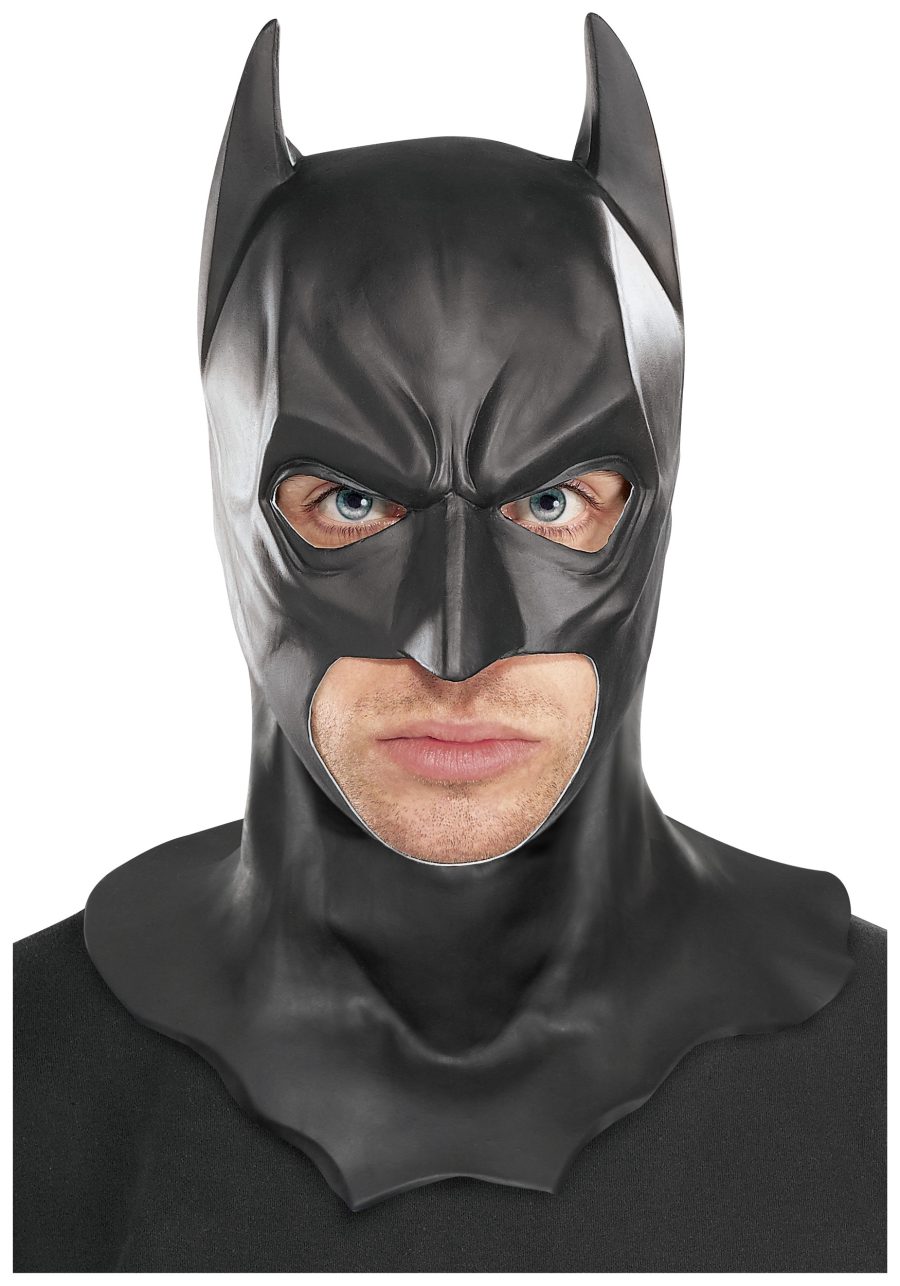 Men's Latex Batman Mask