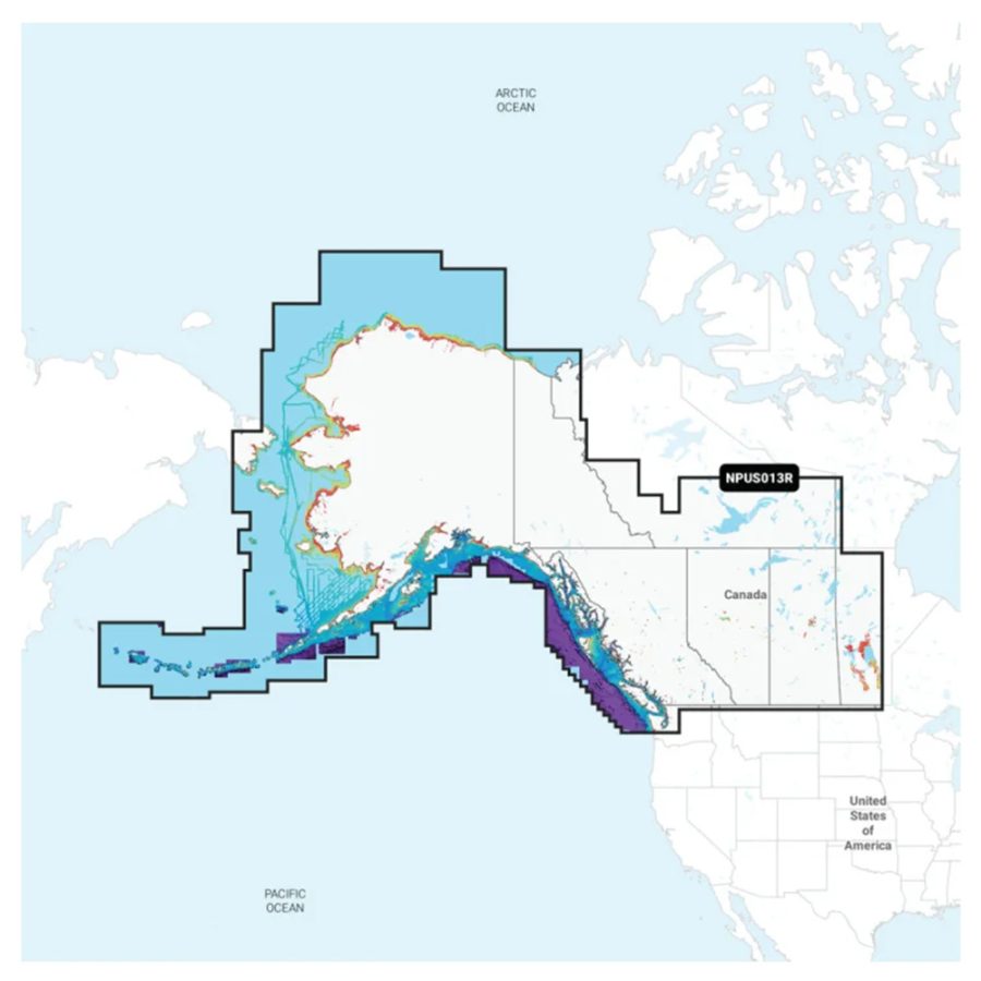 NAVIONICS 010-C1467-40 Platinum+ NPUS013R - Canada, West & Alaska