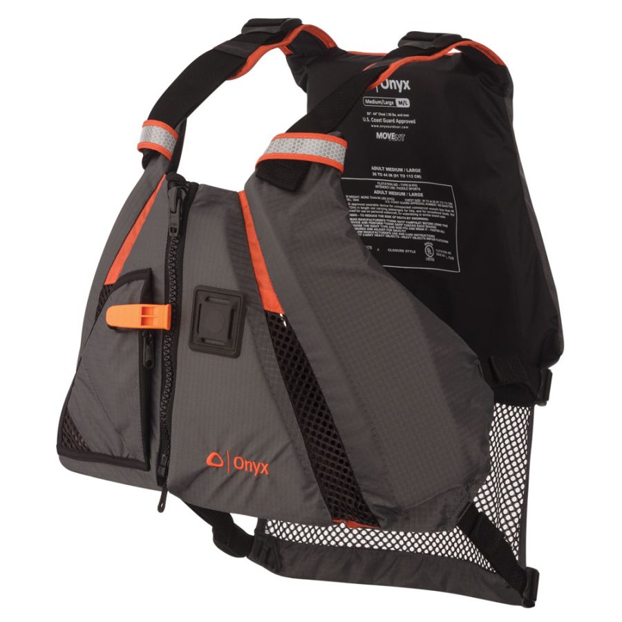 ONYX 122200-200-040-14 MOVEVENT DYNAMIC PADDLE SPORTS LIFE VEST - M/L