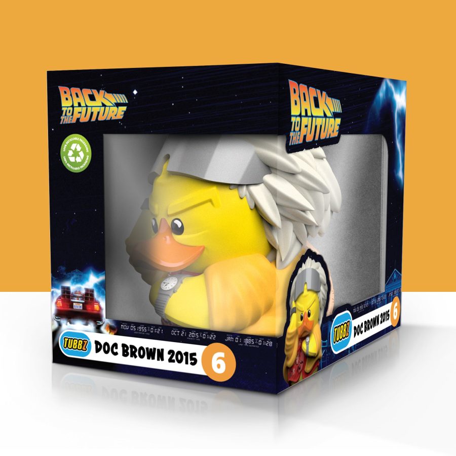 Official Back to the Future 'Doc Brown 2015' TUBBZ (Boxed Edition)