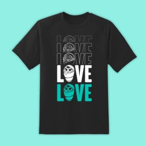 Official Destiny Fallen Baby 'Love' Black T-Shirt