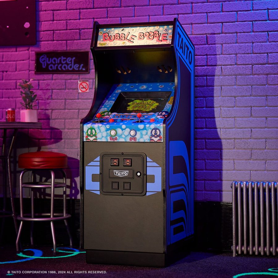 Official Taito Bubble Bobble Quarter Size Arcade Cabinet