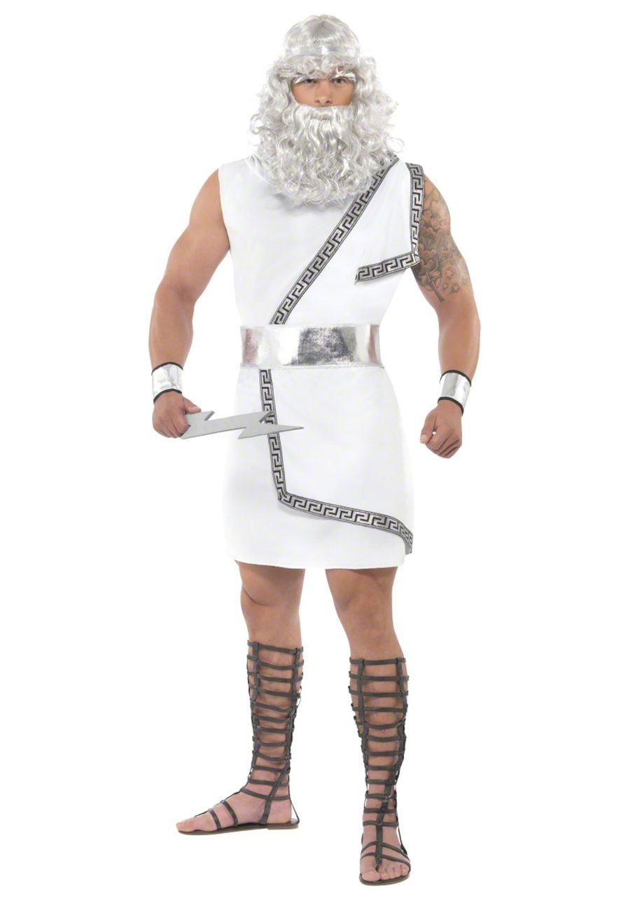 Olympic God Men's Zeus Costume