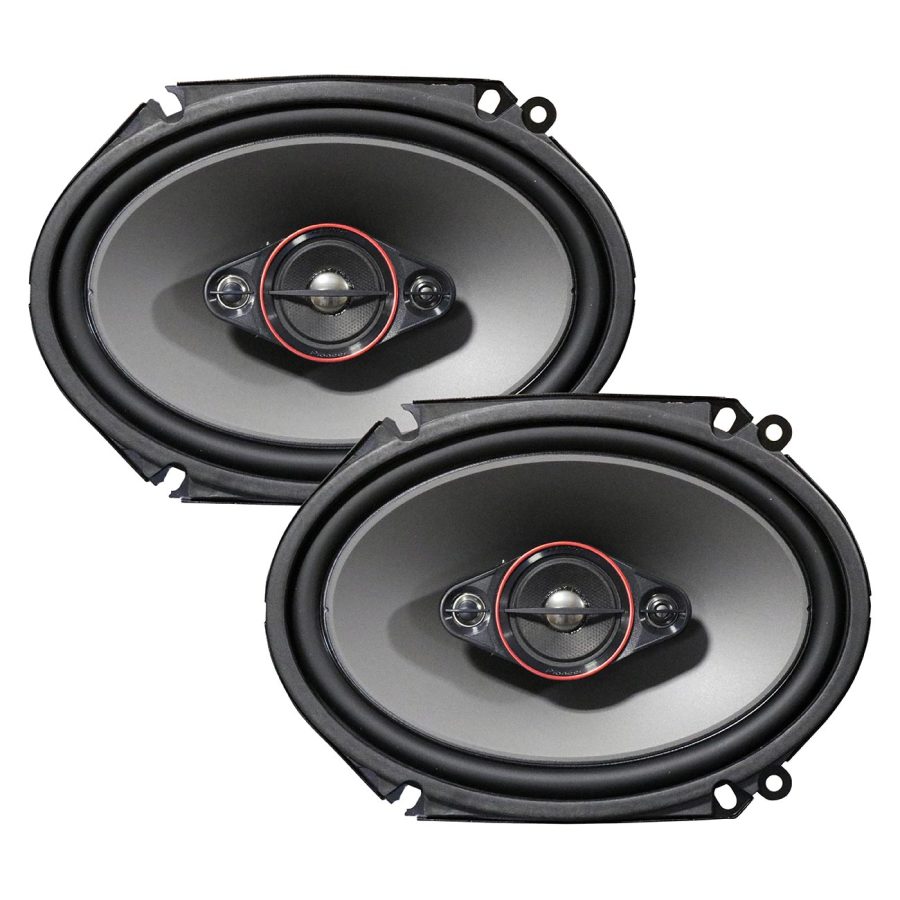 PIONEER TS-800M 6x8 INCH 4-Way Full Range Speakers (Optimal Fit) - 350 Watts Max / 80 RMS (Pair)