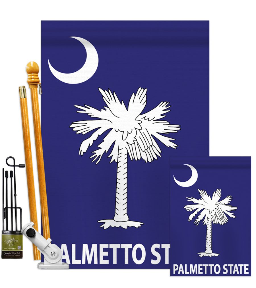 Palmetto State - Applique Decorative Flags Kit FK108023-P2