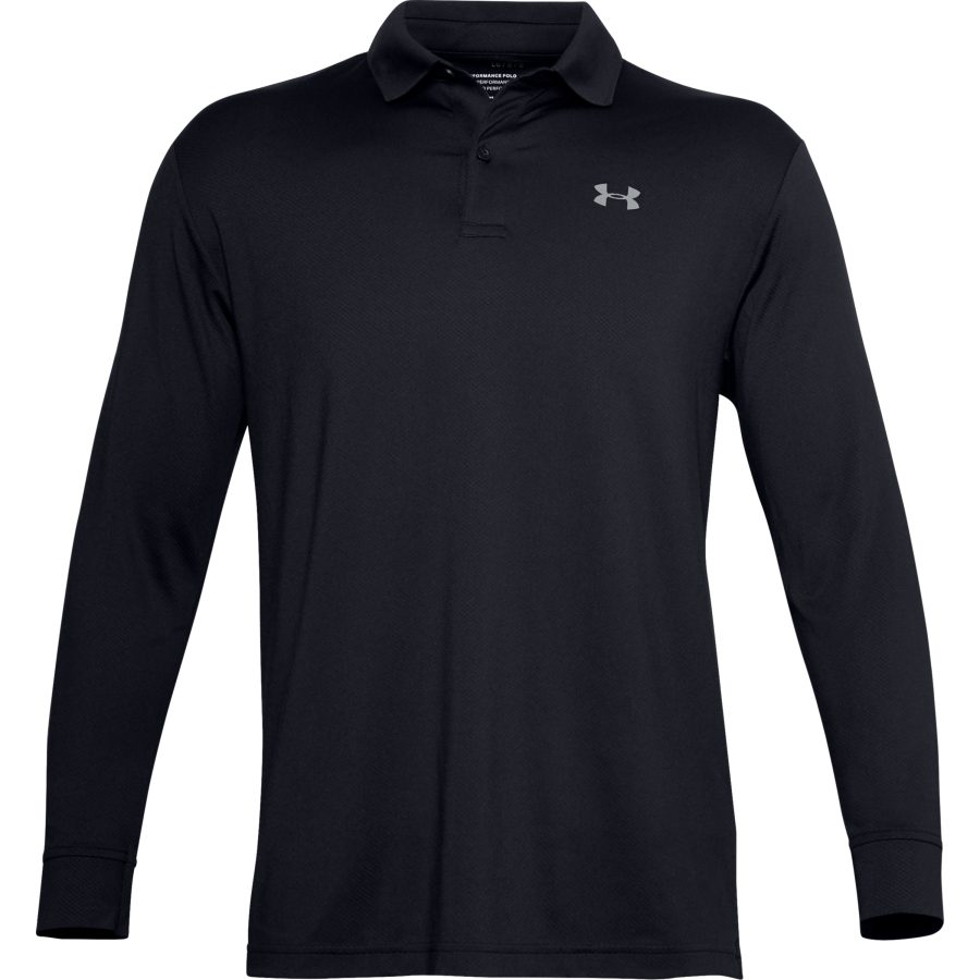 Polo shirt Under Armour à manches longues performance textured