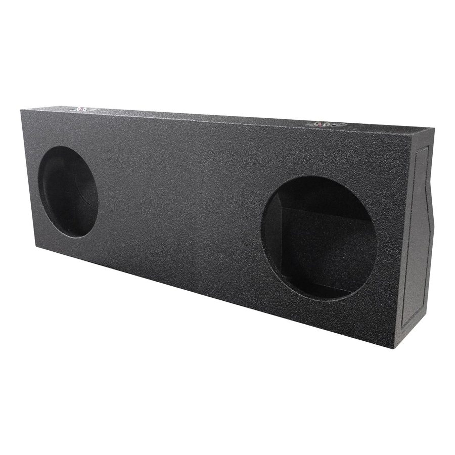 QPOWER QBTUNDRA10 2022 CREW QBOMB 22-23 Toyota Tundra Crew Max Dual 10 INCH Sealed Empty Woofer Enclosure