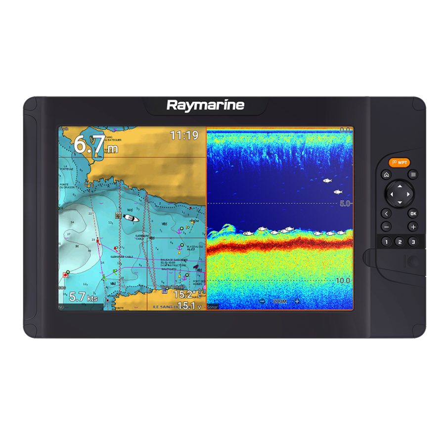 RAYMARINE E70535-00-NAG ELEMENT 12 S W/NAVIONICS+ US & CANADA CHART - NO TRANSDUCER