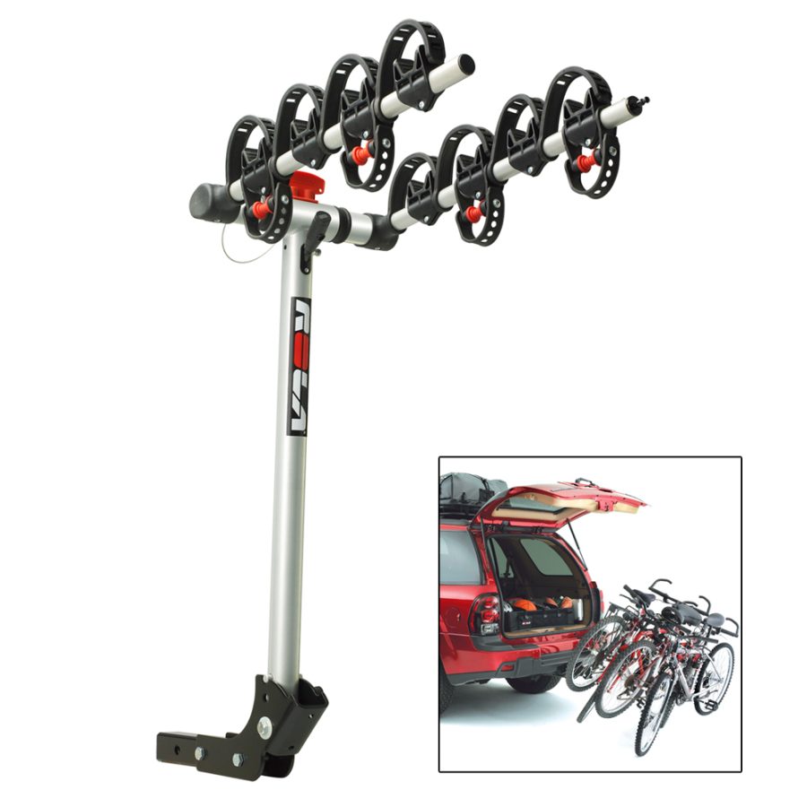 ROLA 59401 BIKE CARRIER - TX WITH TILT & SECURITY - HITCH MOUNT - 4-BIKE