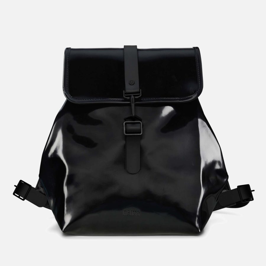 Rains W3 Matte Shell Bucket Backpack