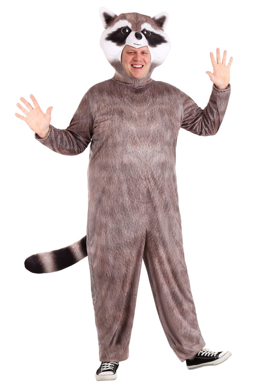 Realistic Raccoon Plus Size Costume