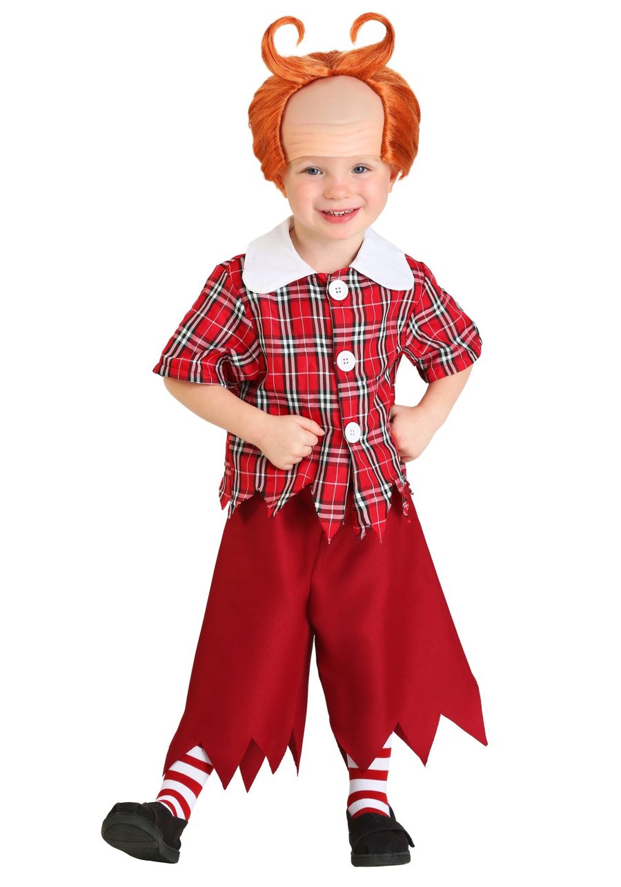 Red Munchkin Toddler Costume