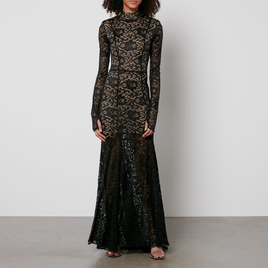 Rotate Birger Christensen Lace Maxi Dress - DK 34/UK 6